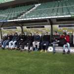 Młodzieżówka OSP Błonie na Stadionie Legii.